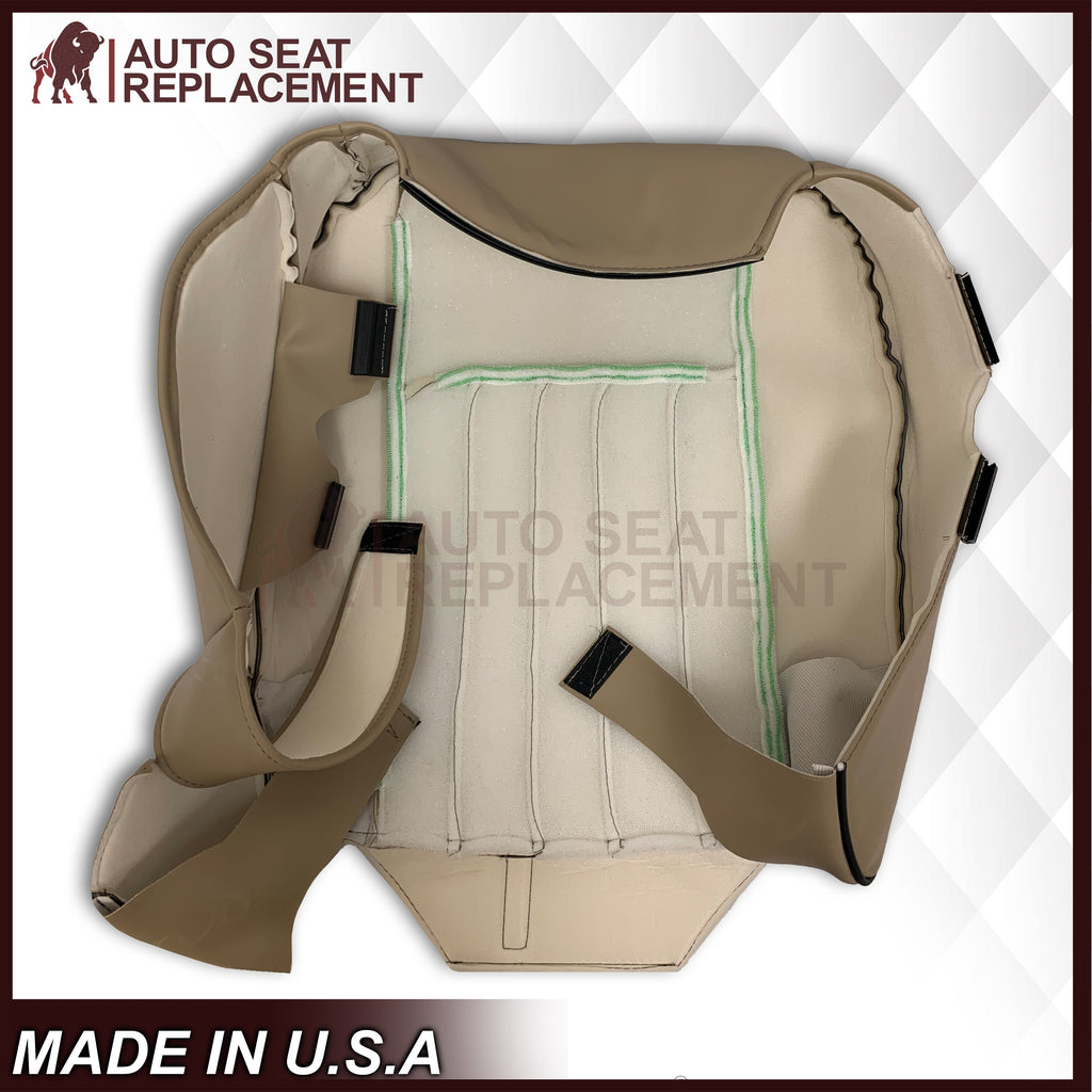 2005 2006 Lincoln Navigator Replacement Seat Covers in Camel Tan: Choose Genuine Leather or Vinyl