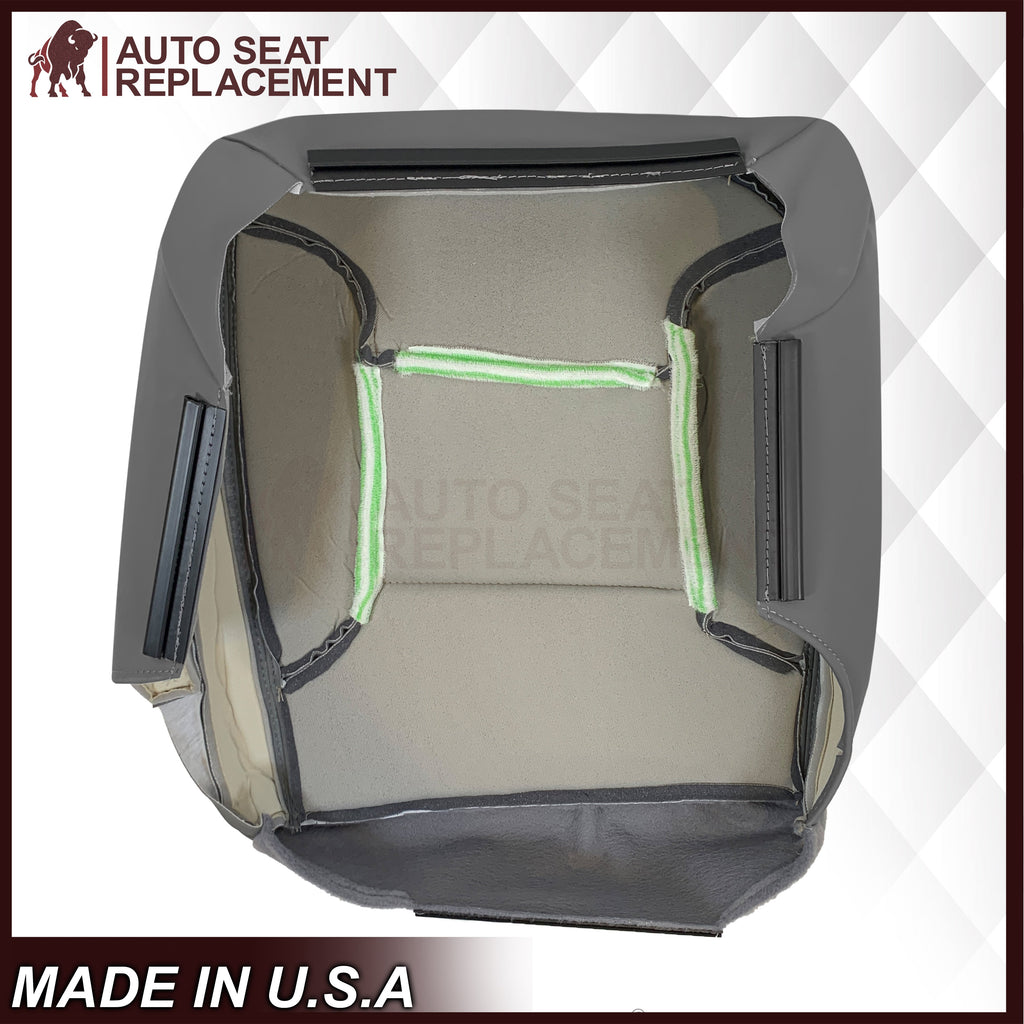 1992 - 1996 Ford Bronco Eddie Bauer Synthetic Leather Seat Cover In Gray