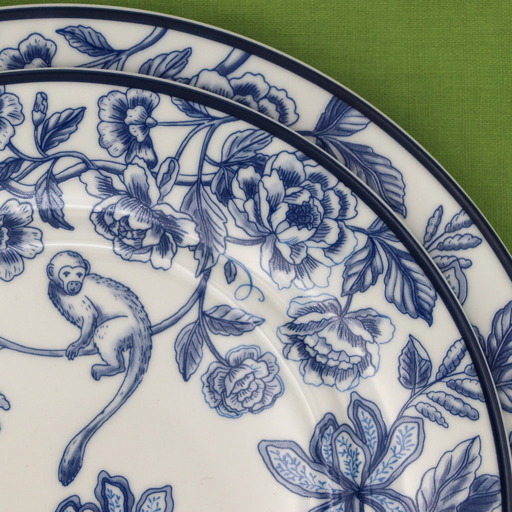 Bombay Blue Starter Plate - Set of 4 (+1 Bonus Plate)