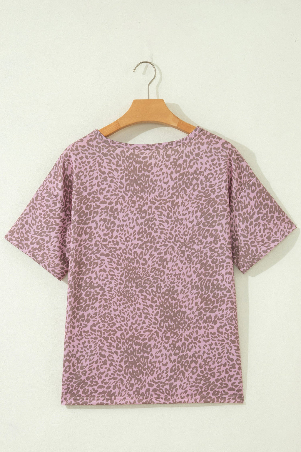 Leopard Retro Star Studded Short Sleeve Tee