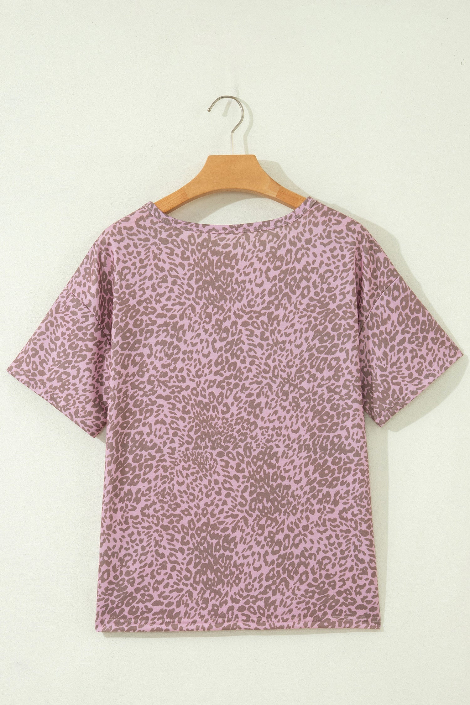 Leopard Retro Star Studded Short Sleeve Tee