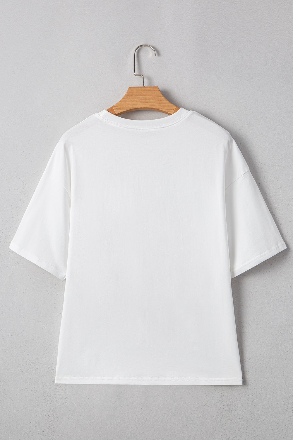 USA Flag Bow Crewneck Graphic Tee