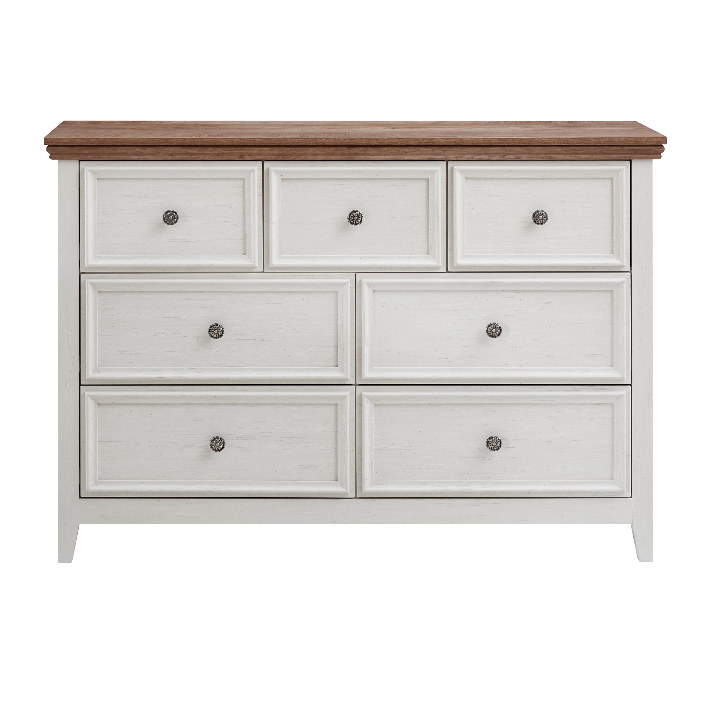 Modern 7 Drawers Dresser 7 Drawers Cabinet,Chest of Drawers Closet Organizers and Storage Clothes Storage Drawers Cabinet for Living Room, Farmhouse Dresser Organizer BEIGE