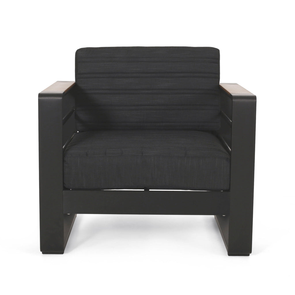 Giovanna - Club Chair Set With Aluminum Frame