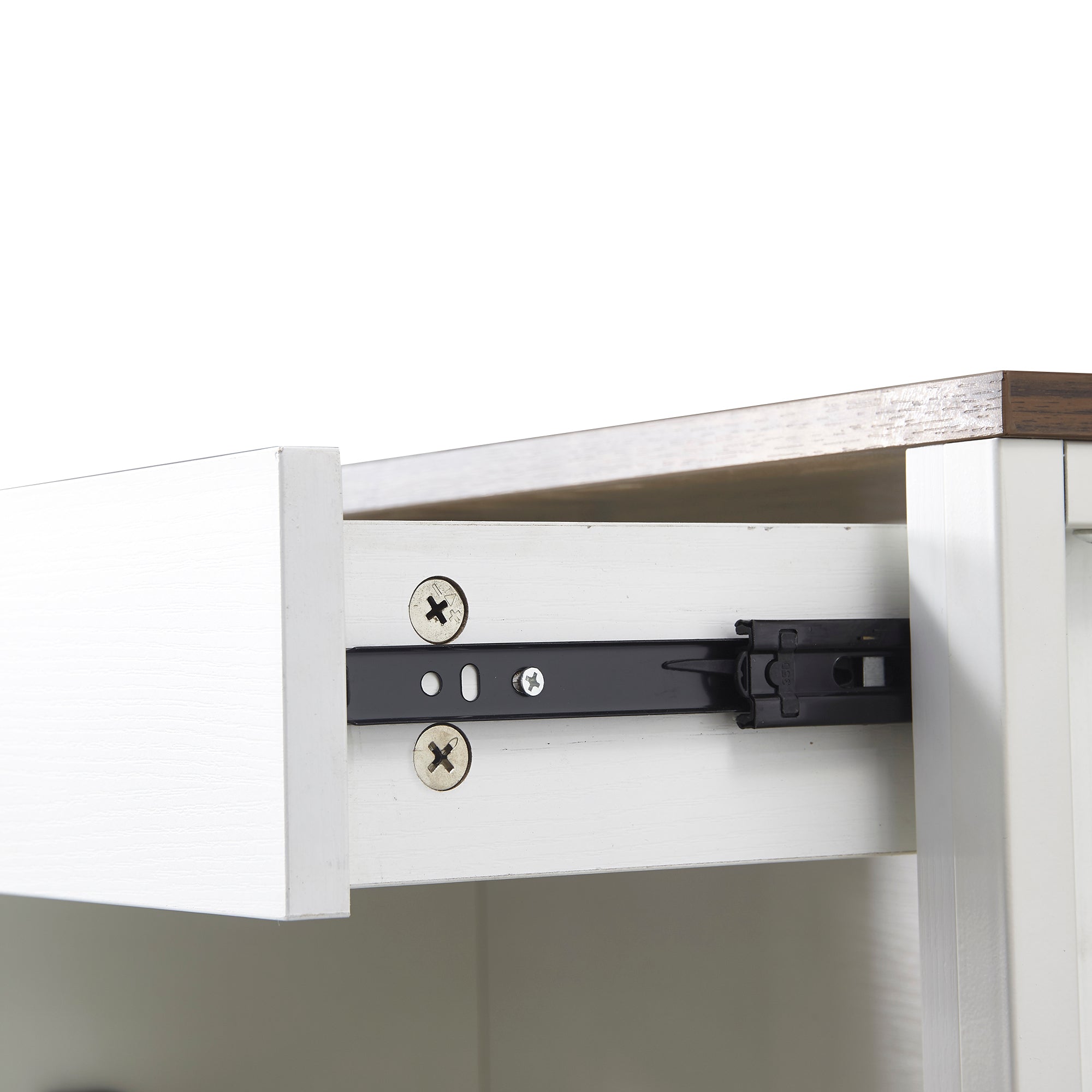 Shoe Storage Cabinet with 3 Flip Drawers&1 Drawer, Slim Freestanding Storage Racks for Entryway, Hallway, Hidden Narrow Shoe Organizers Perfect for Heels, Boots, Slippers, white/Walnut