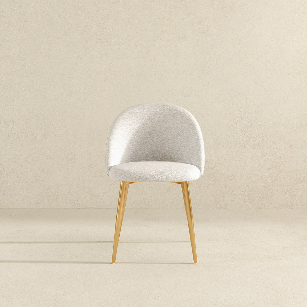 Marion - Dining Chair (Set of 2) - Gold / White