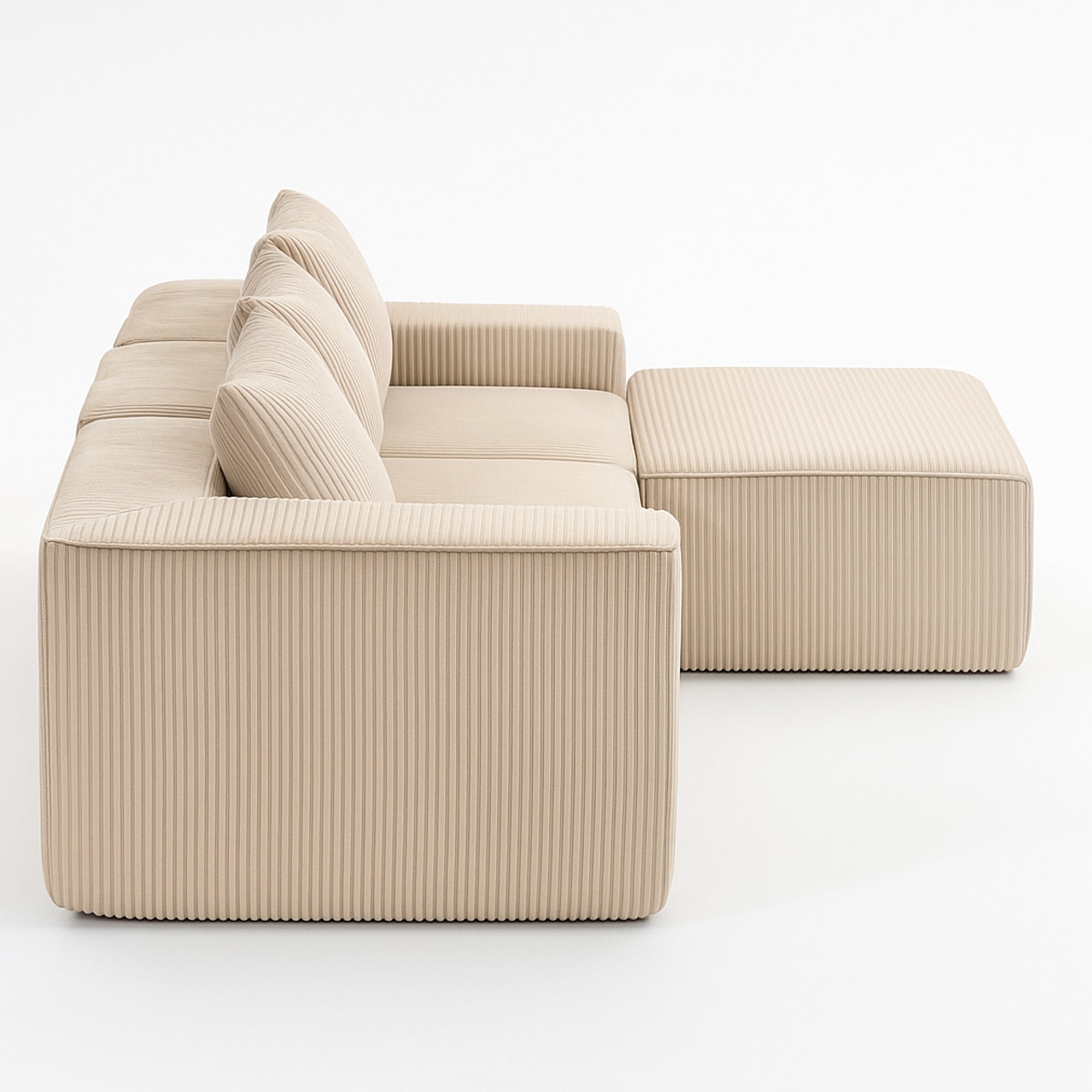 Multi person modular compression sofa that can be freely combined-33005-4