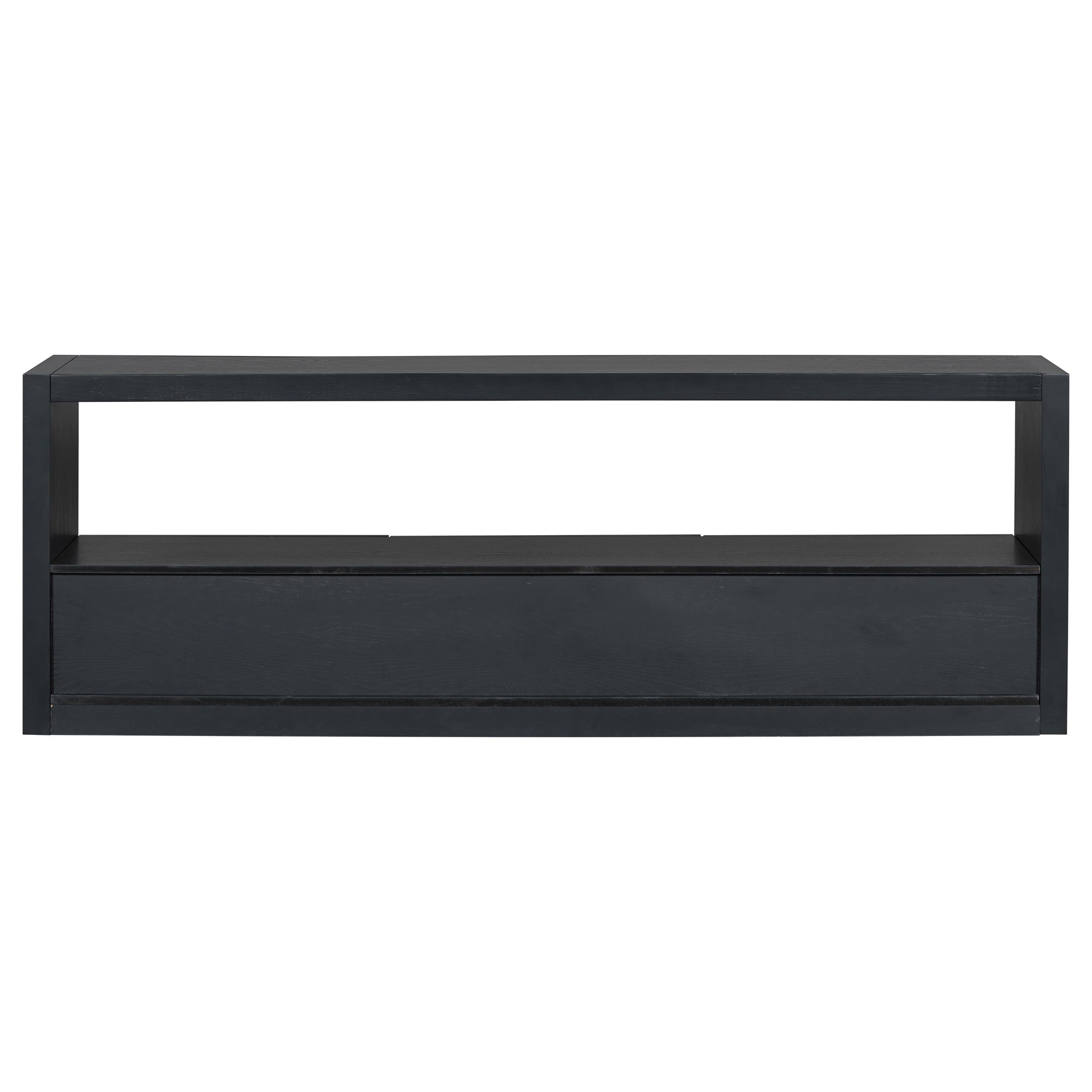 Mirod Stylish TV Stand with Ample Storage,Classic Design with Three Drawers and Spacious Surface,Minimalist Metal Handles,Versatile as TV Console or Side Cabinet