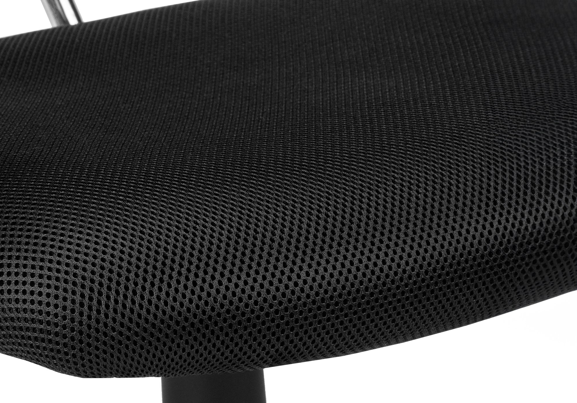 Office Chair, Adjustable Height, Swivel, Ergonomic, Armrests, Computer Desk, Work, Juvenile, Black Mesh, Black Metal, Contemporary, Modern