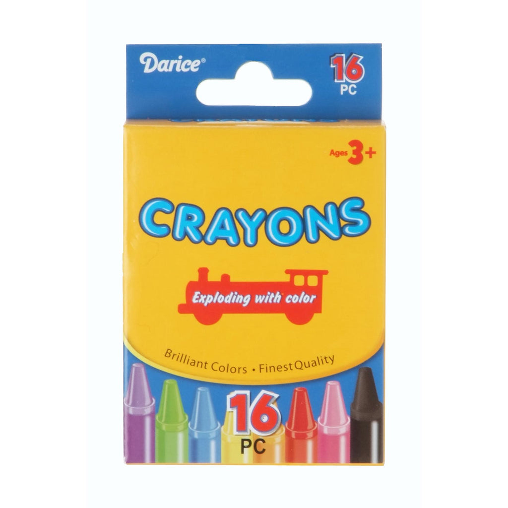 Brilliant Color Crayons - 16 Count