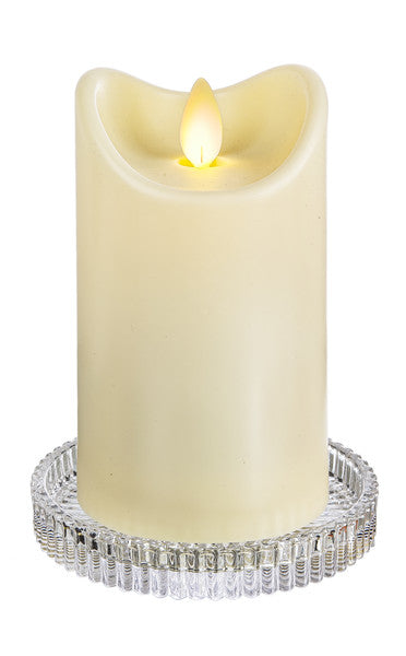 Glass Holder Plate - Pillar