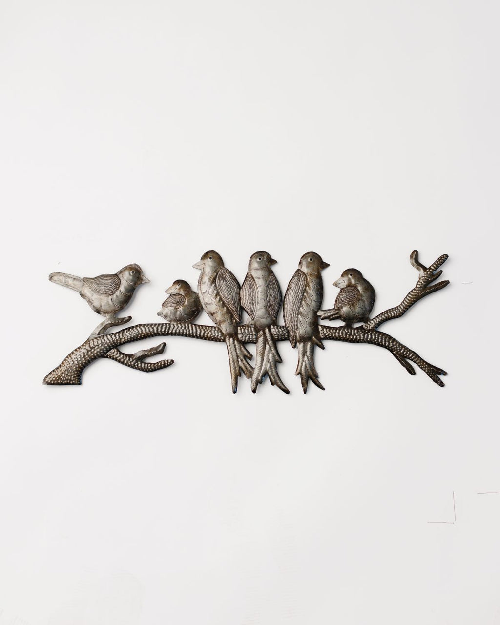 Birds on a Branch Metal Art