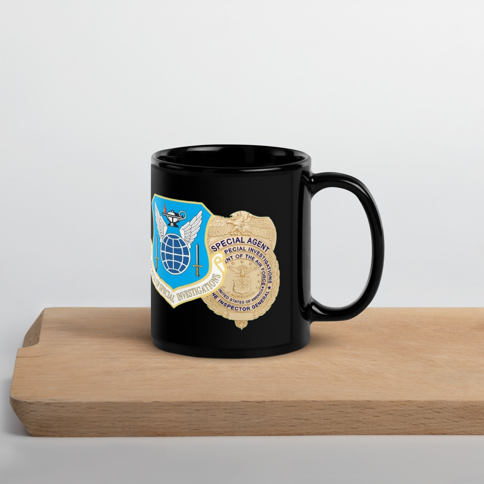 OSI 75th Anniversary Ceramic Mug - Black