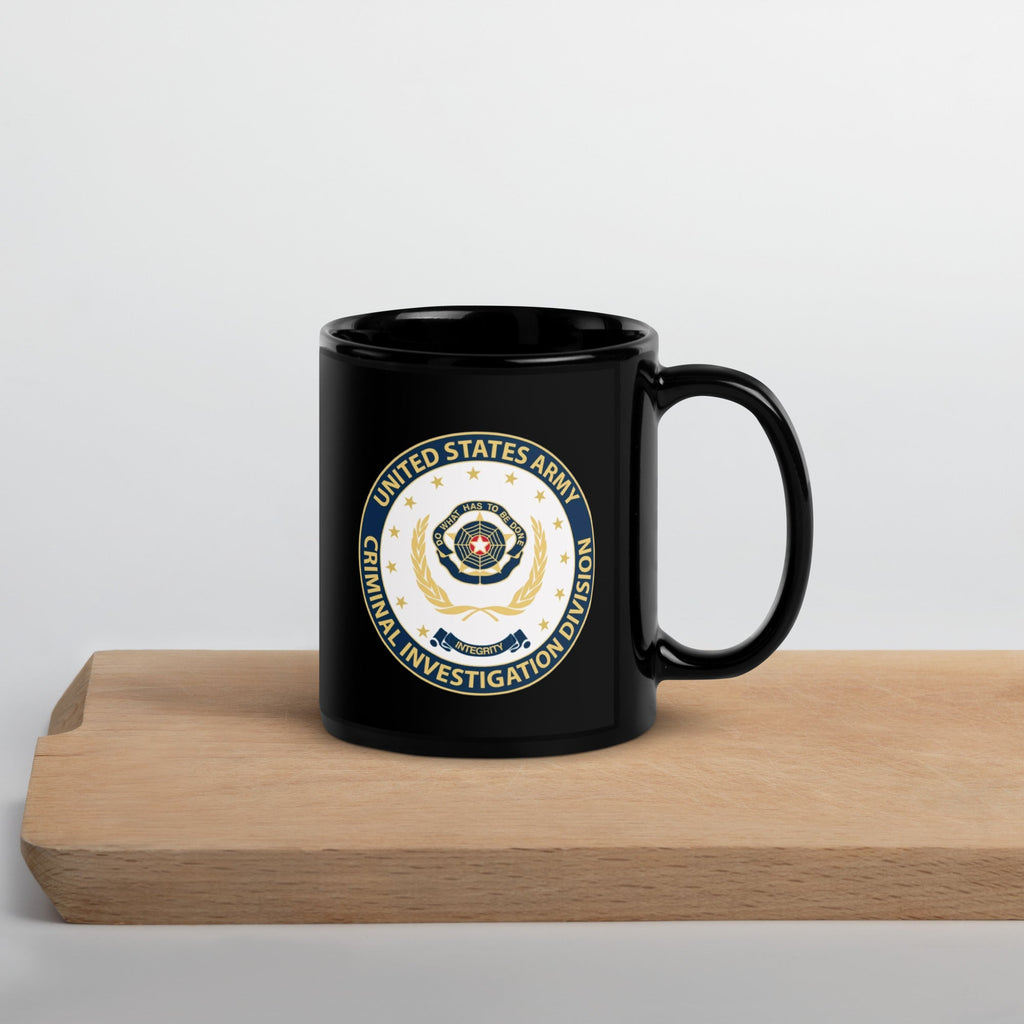 Army CID Coffee Mug - Black