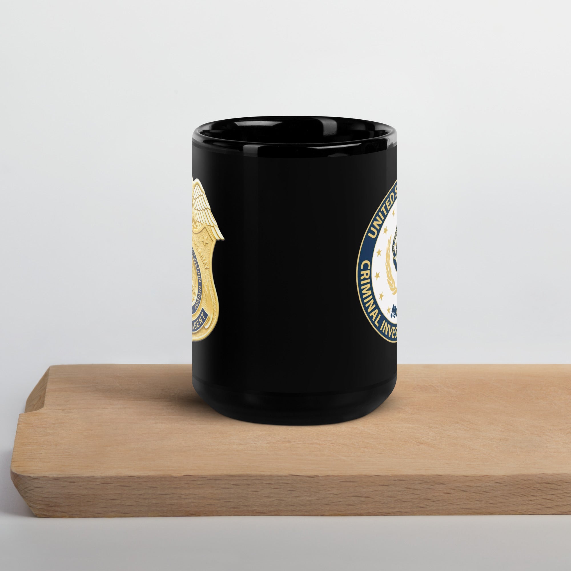 Army CID Coffee Mug - Black