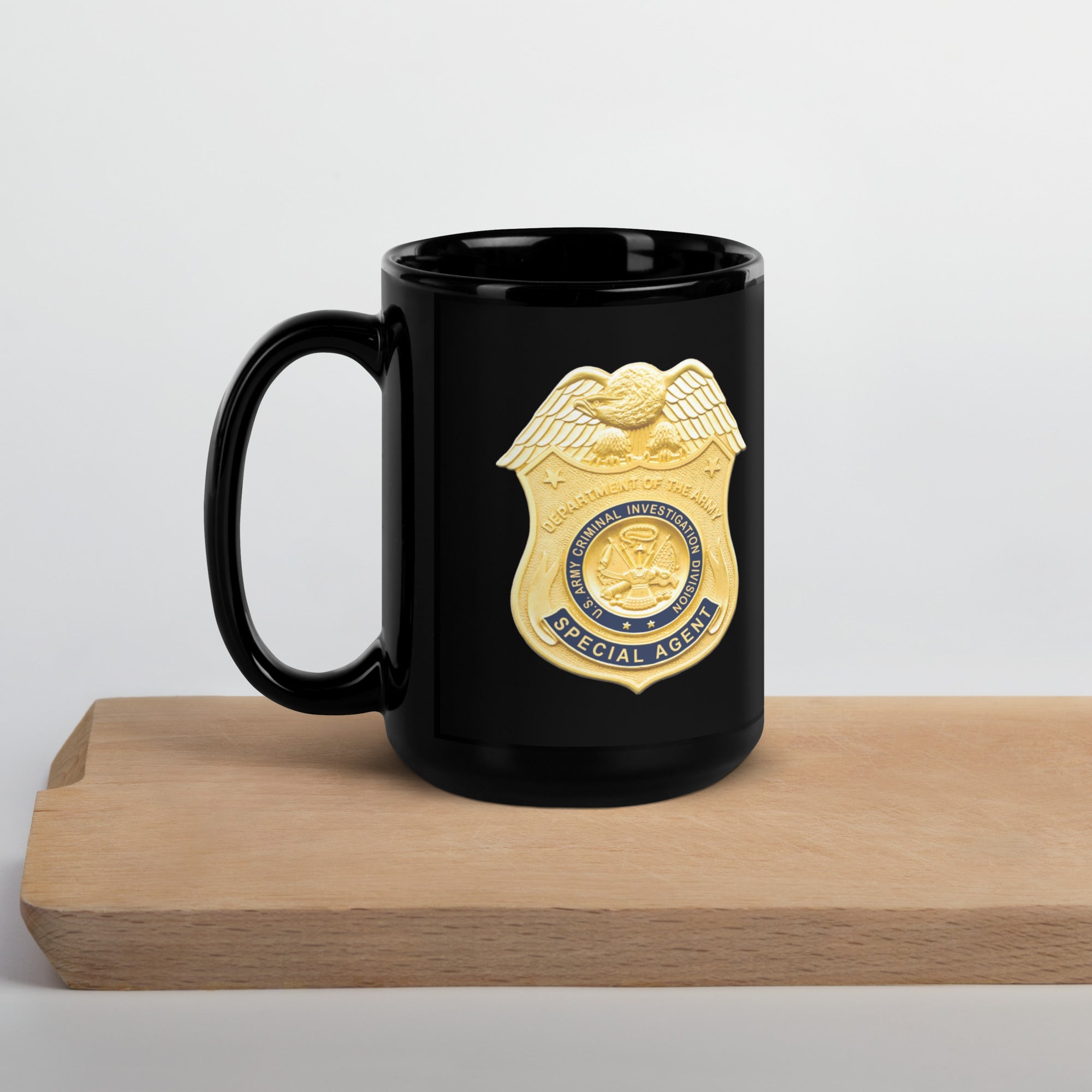 Army CID Coffee Mug - Black