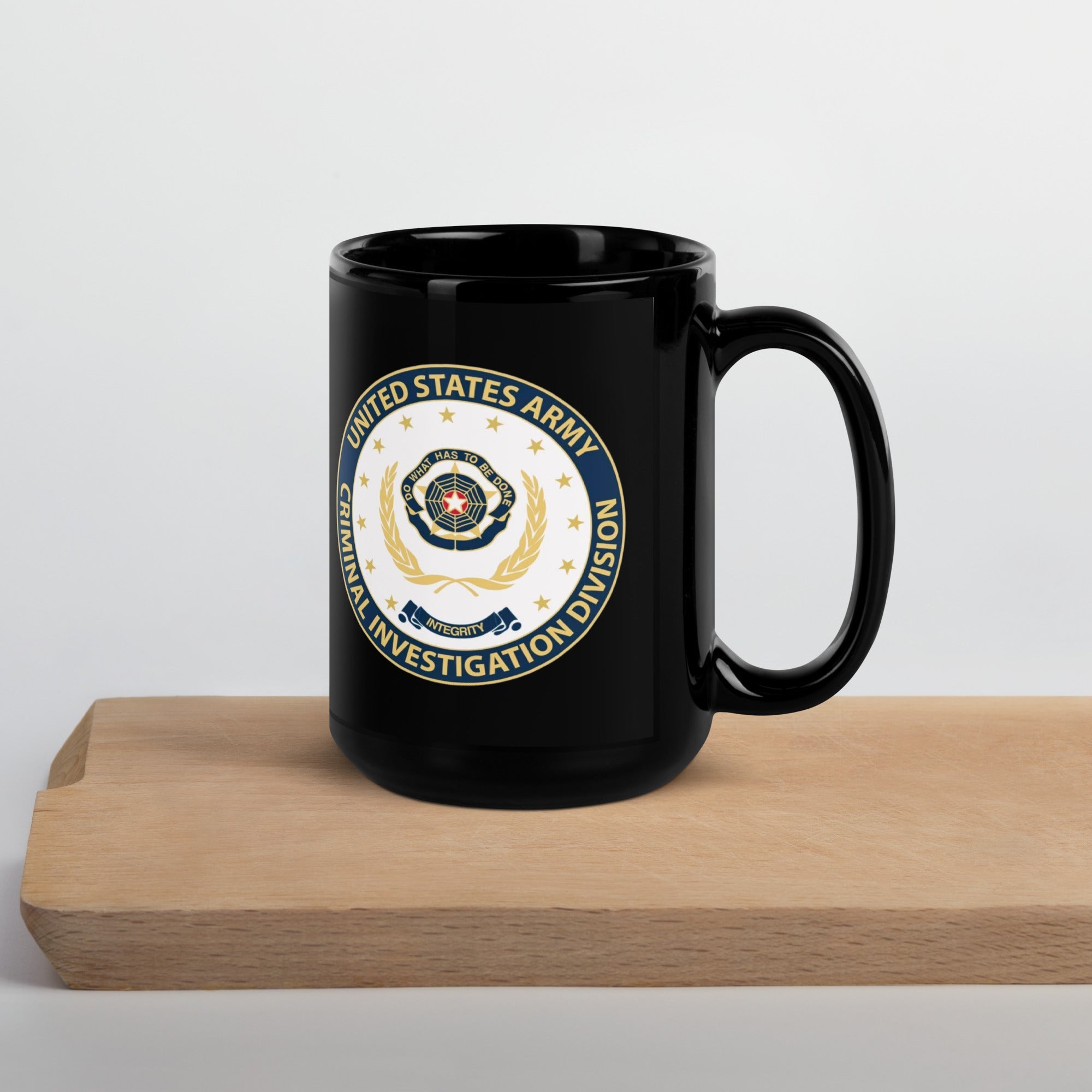 Army CID Coffee Mug - Black