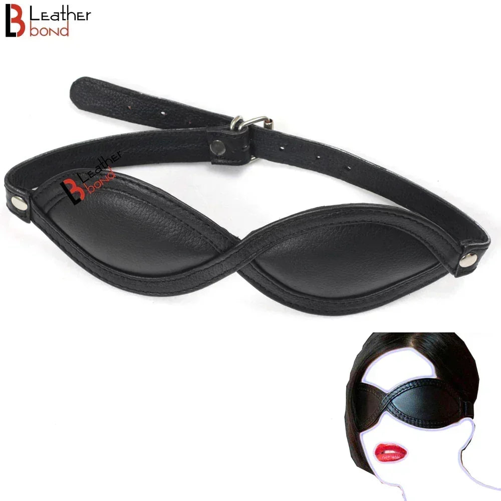 Bad Boy Hard BDSM Bondage Kit Wrist, Ankle & Thigh Cuffs, Collar, Paddles, Flogger, Blindfold & Leash | Black