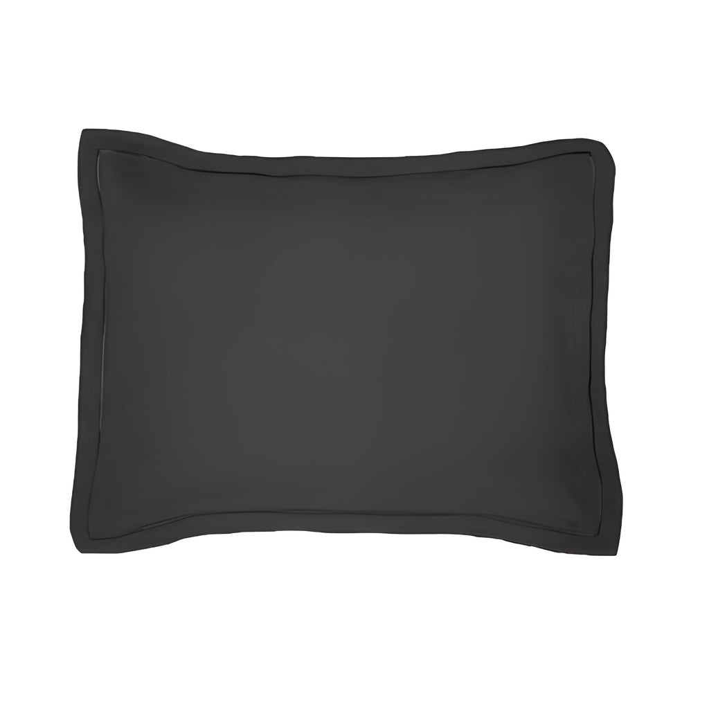 400TC Cotton Luxurious Single Embroidery Sateen Solid Duvet Cover Set
