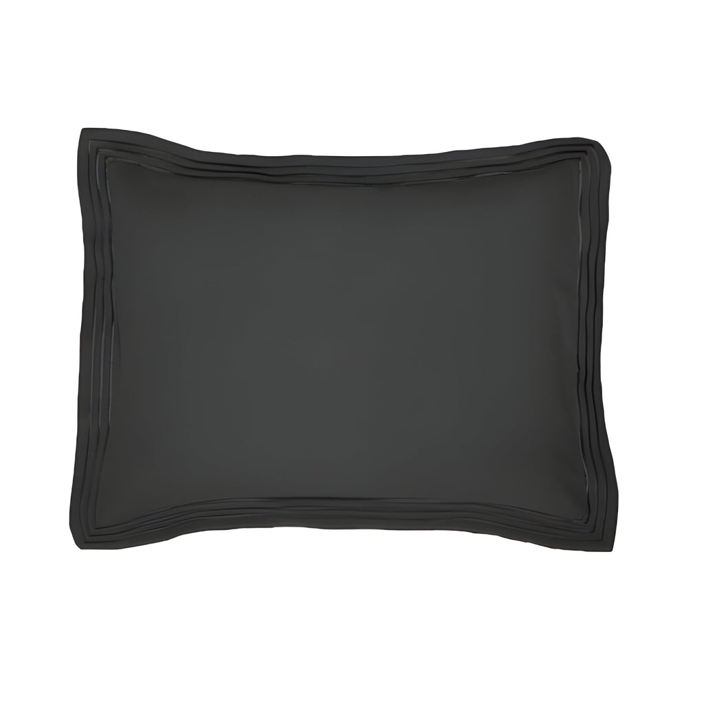 400TC Cotton Luxurious Triple Embroidery Sateen Solid Duvet Cover Set