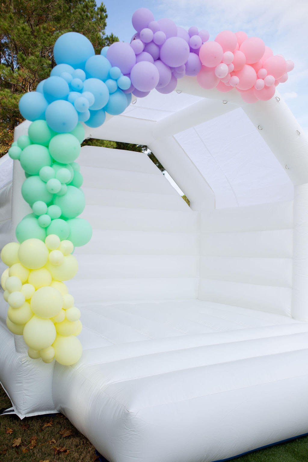 Blue Balloon Garland