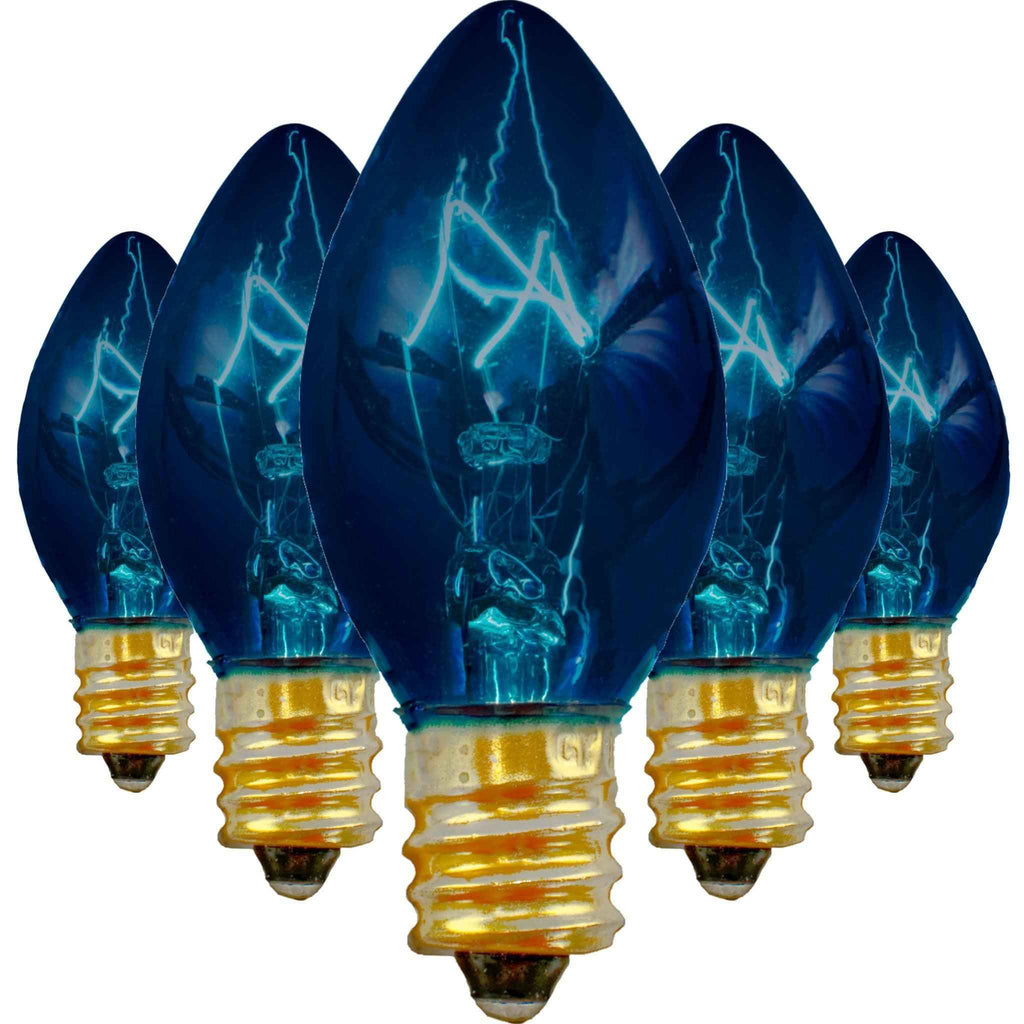 Blue Magnetic String Lights