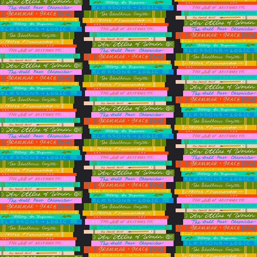 Book Stacks Vintage Dress