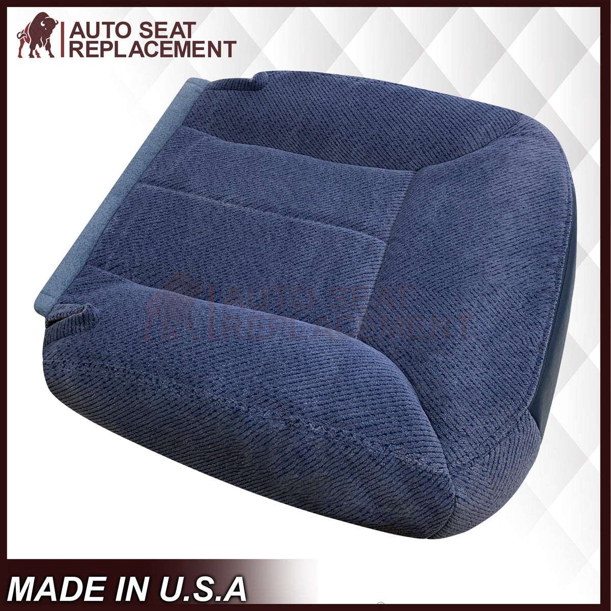 1995-1999 Chevy Tahoe Suburban Silverado Replacement Cloth Seat Cover in Navy Blue: Choose your options