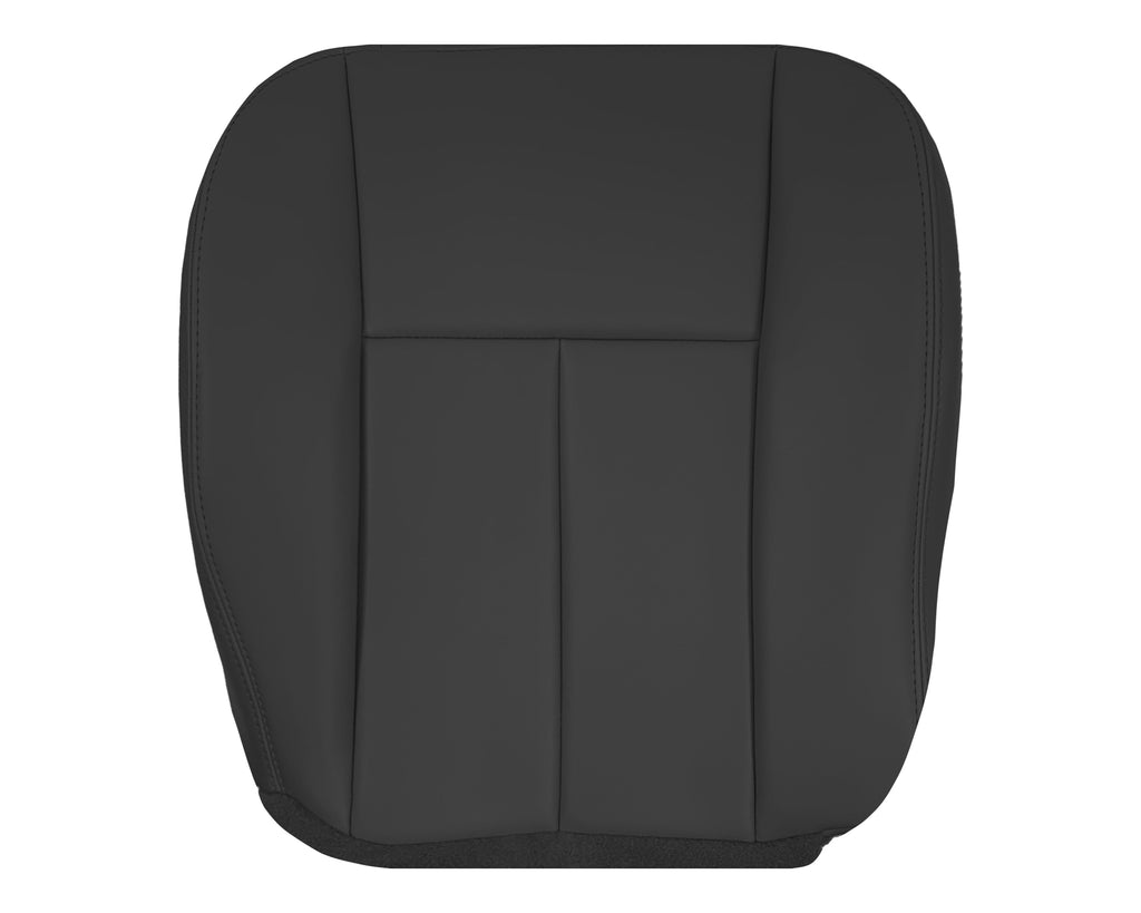 2005 to 2009 For Saab 9-7X SUV Front Base Bottom Syn. Leather Seat Cover In Black