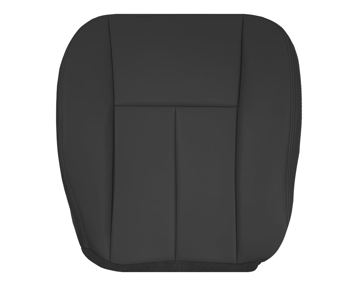 2005 to 2009 For Saab 9-7X SUV Front Base Bottom Syn. Leather Seat Cover In Black