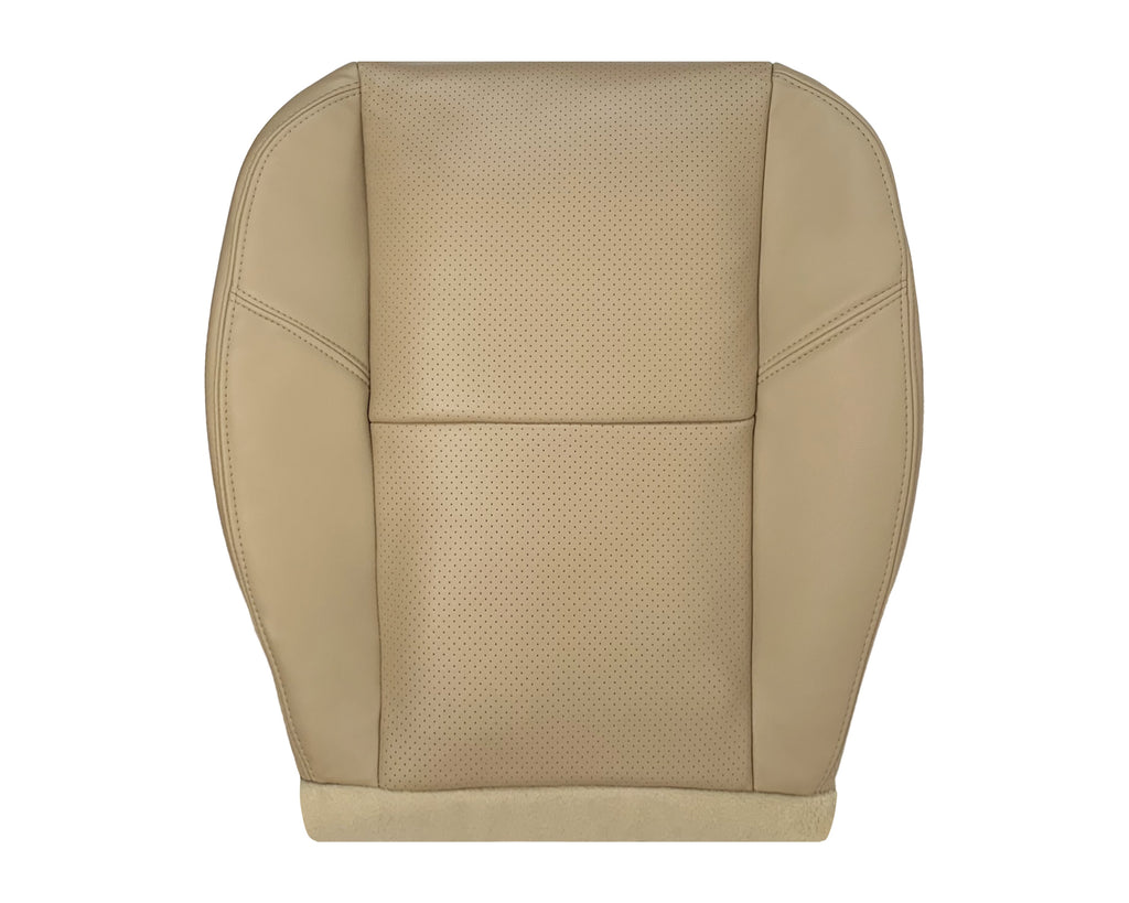 2009-2014 Cadillac Escalade Perforated Seat Cover in Light Cashmere Tan: Choose From Variation