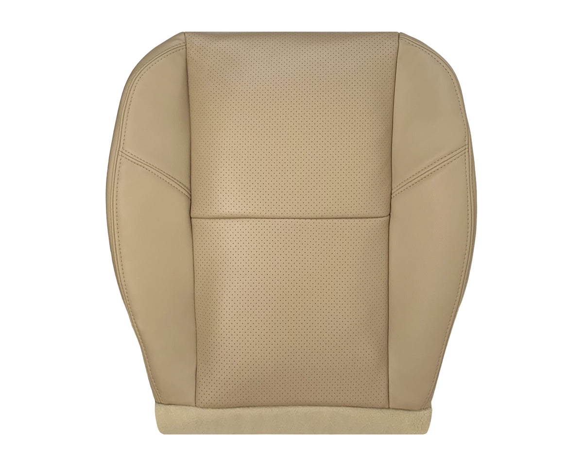 2009-2014 Cadillac Escalade Perforated Seat Cover in Light Cashmere Tan: Choose From Variation