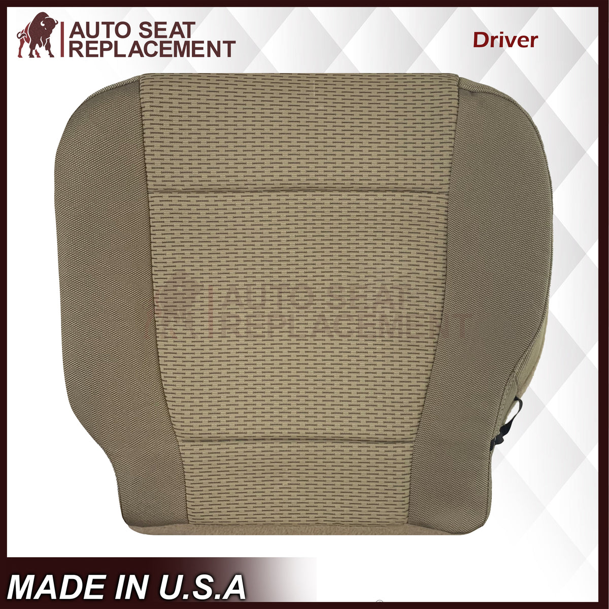2017-2021 Ford F150 XLT TAN Cloth Seat Cover