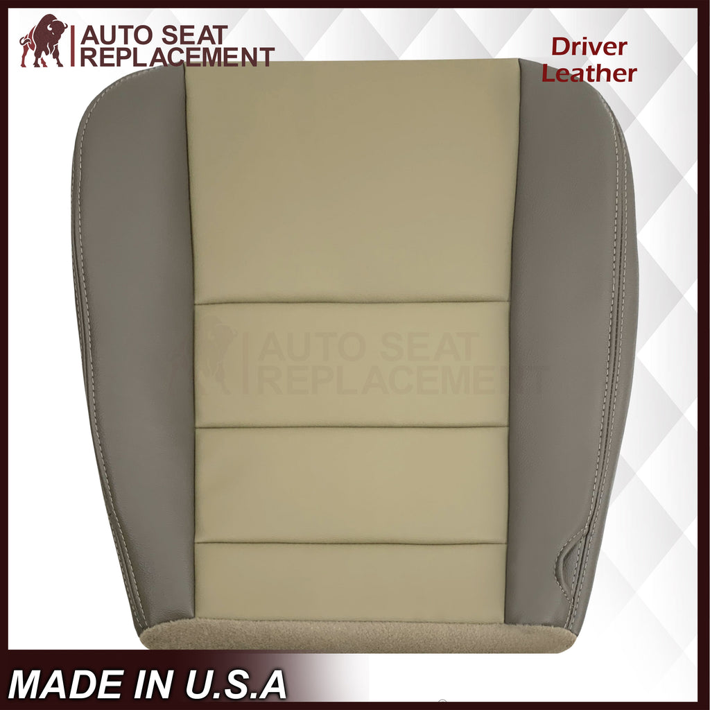 2002 - 2004 Ford Excursion Eddie Bauer Replacement Seat Covers 2 Tone Gray-Tan: Choose From Variations