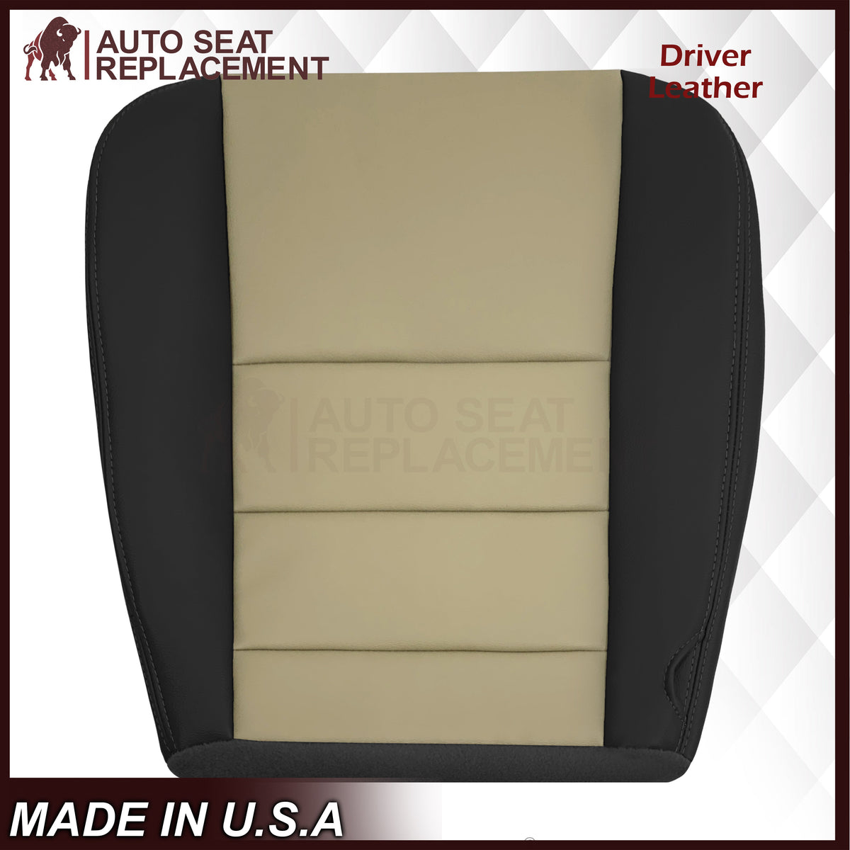 2005 Ford Excursion Eddie Bauer Sport Front Replacement Seat Covers: Choose Leather or Vinyl