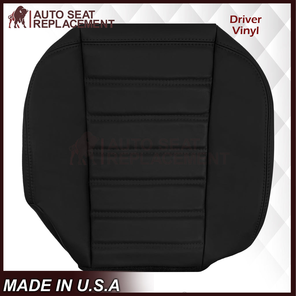 2003 - 2007 Hummer H2 SUV SUT Adventure LEATHER Seat Cover: Ebony Black