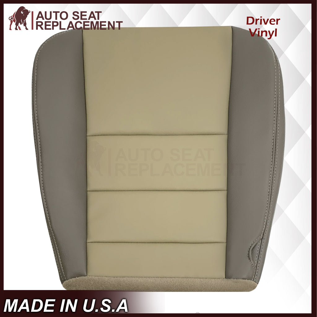 2002 - 2004 Ford Excursion Eddie Bauer Replacement Seat Covers 2 Tone Gray-Tan: Choose From Variations