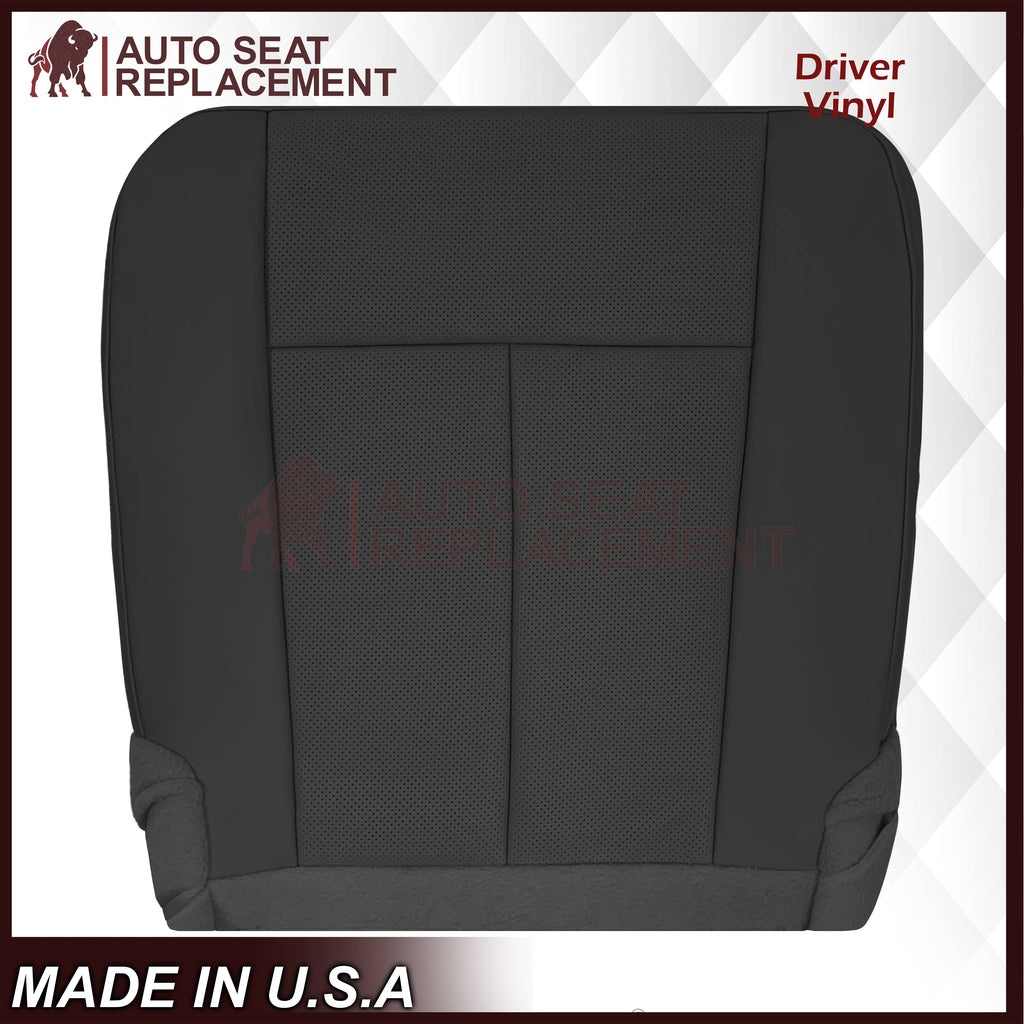 2007-2014 Ford Expedition Perforated Replacement Seat Cover In Black