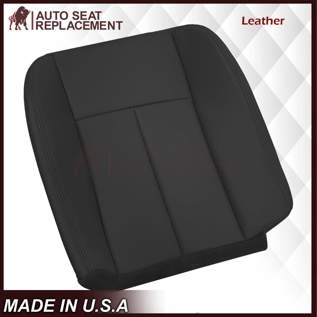 2005 to 2009 For Saab 9-7X SUV Front Base Bottom Syn. Leather Seat Cover In Black