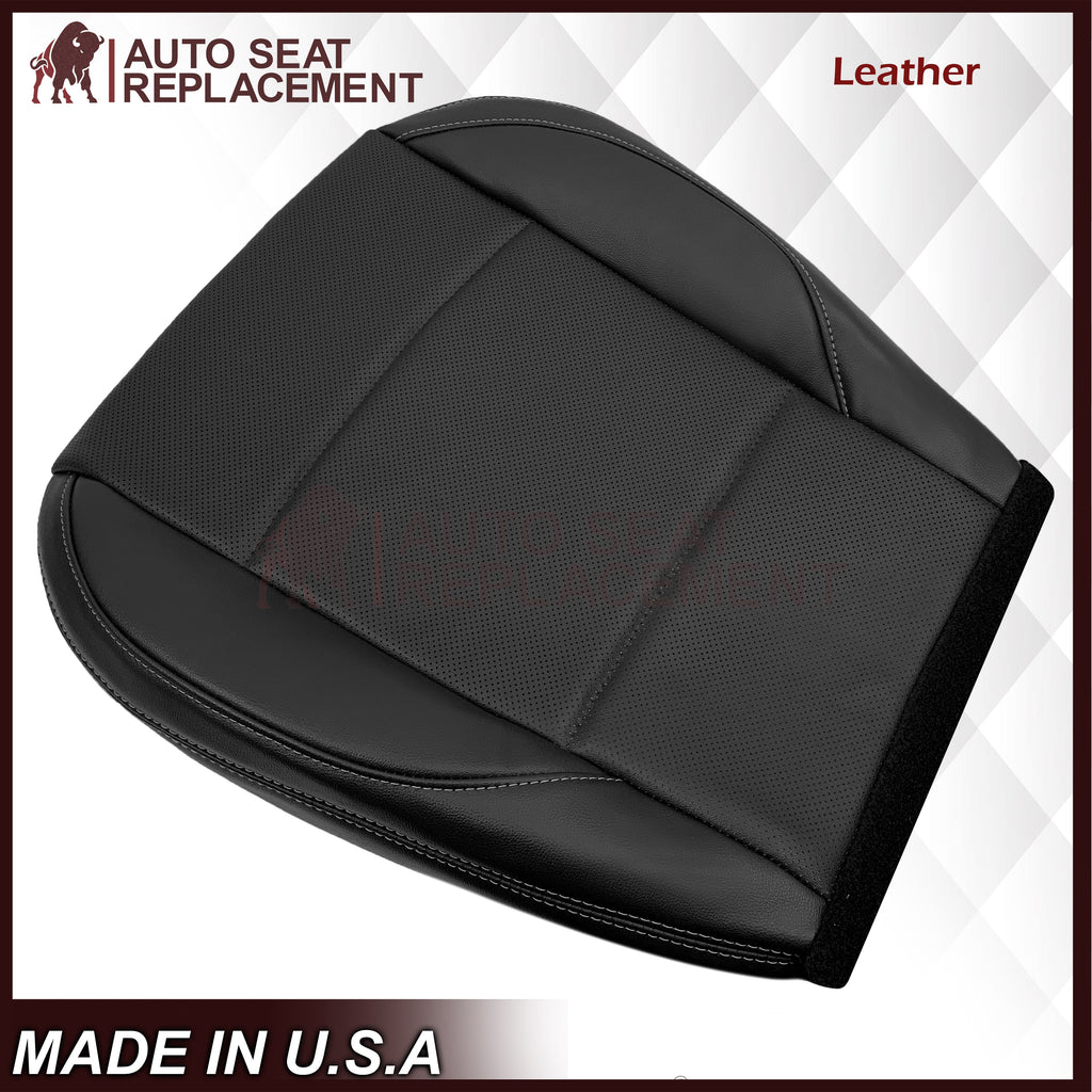 2015-2019 Subaru Outback LIMITED Replacement Leather Seat Covers: Perforated, Black