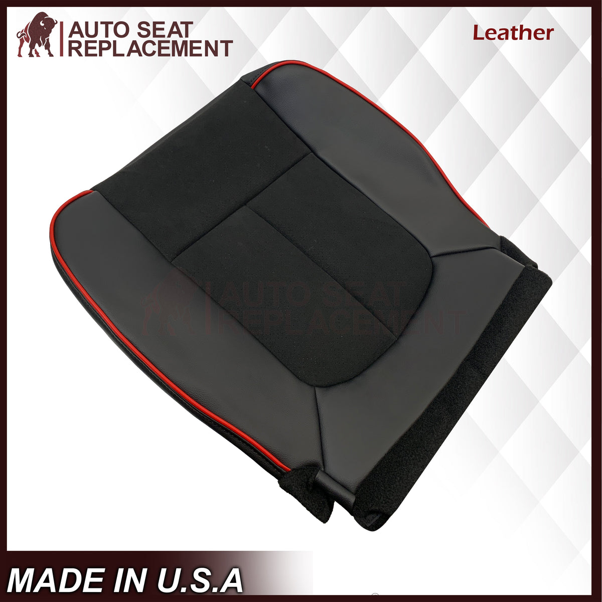 2013–2014 Ford F-150 FX4 Appearance Package Black Seat Cover with Suede Insert