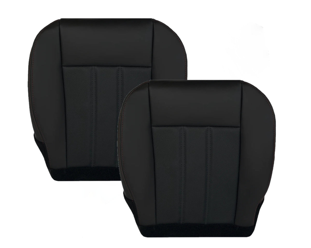 2008 - 2020 For Dodge Grand Caravan Replacement Bottom Seat Cover W/ Red Stitching: Choose your pattern
