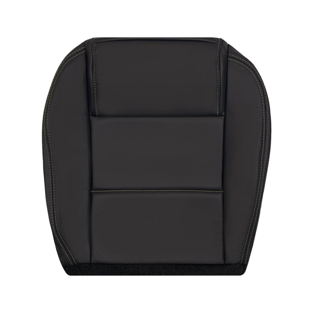 2005-2009 Ford Mustang Coupe GT V6 Leather Replacement Seat Covers in Black