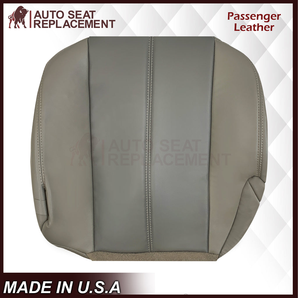 2001 2002 GMC Yukon Denali XL SLT SLE Leather Replacement Seat Cover 2 Tone Gray: Choose From Variation