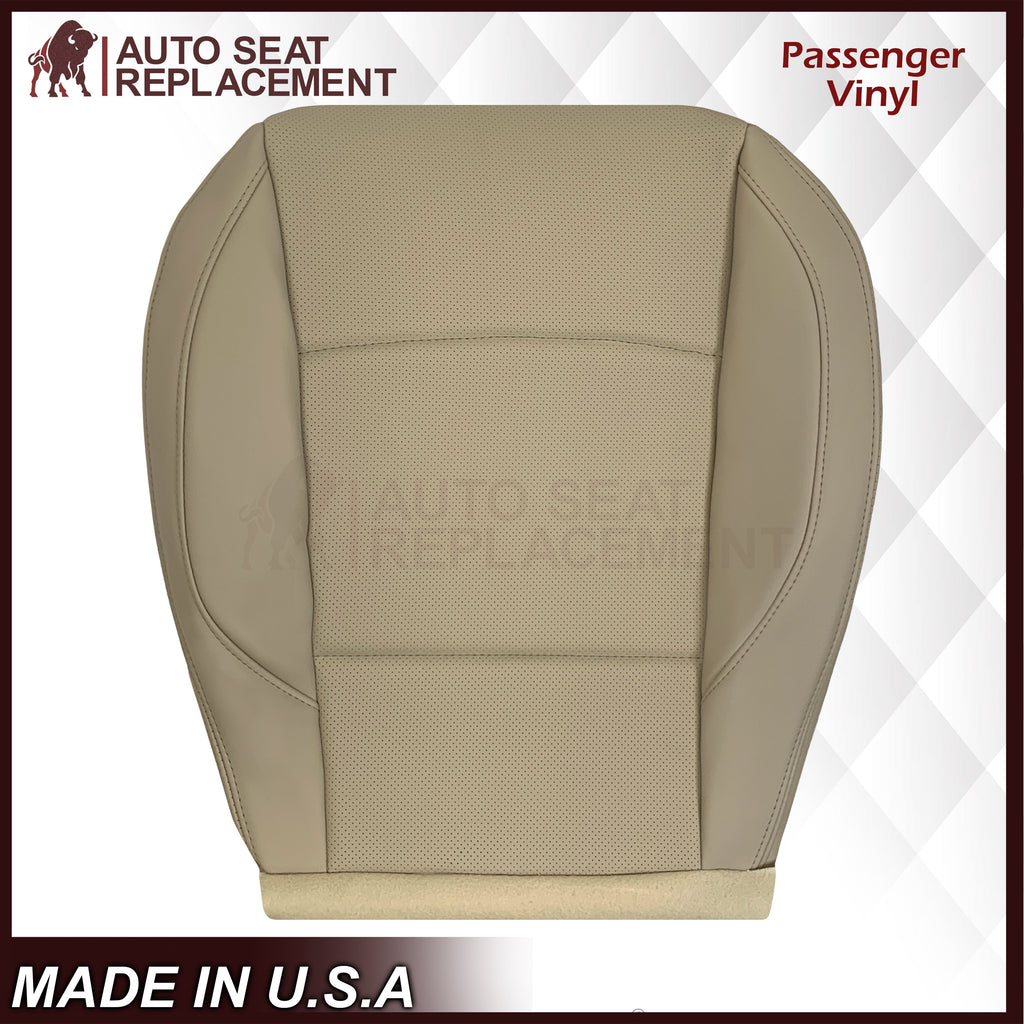 2015-2019 Subaru Outback Legacy Limited Replacement Synthetic Leather Seat Covers: Perforated, Ivory Tan