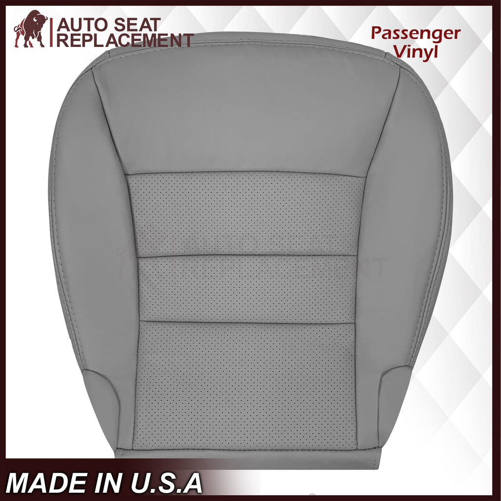 2005-2013 Chevy Corvette Replacement Seat Covers: C6 Gray Perforated
