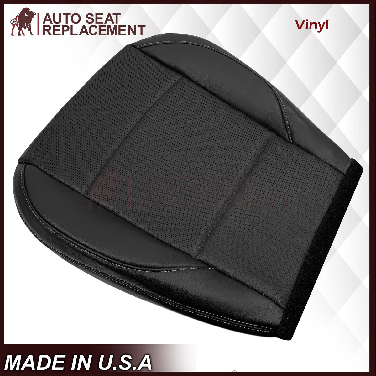 2015-2019 Subaru Outback LIMITED Replacement Leather Seat Covers: Perforated, Black