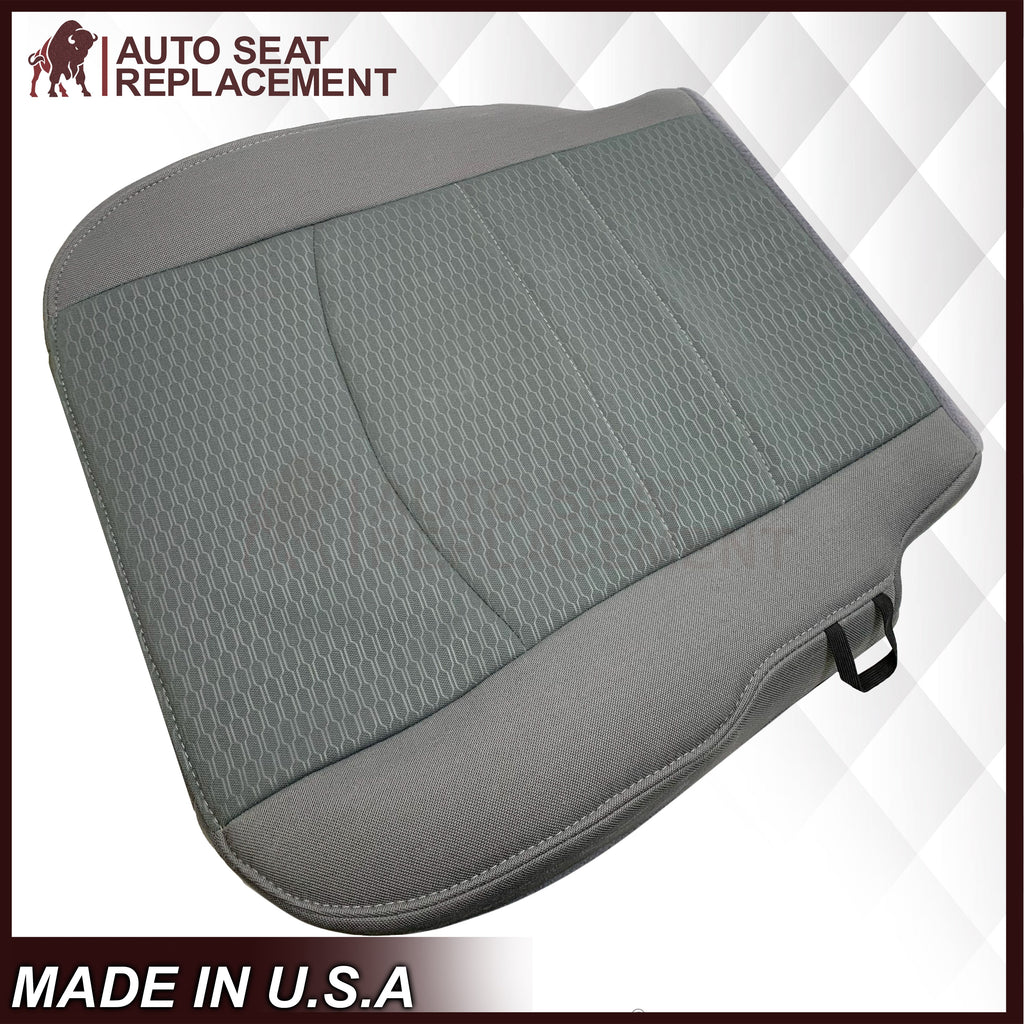 2013-2018 Dodge Ram ST Tradesman Bottom or Top Replacement Seat Cover: Cloth Diesel Gray