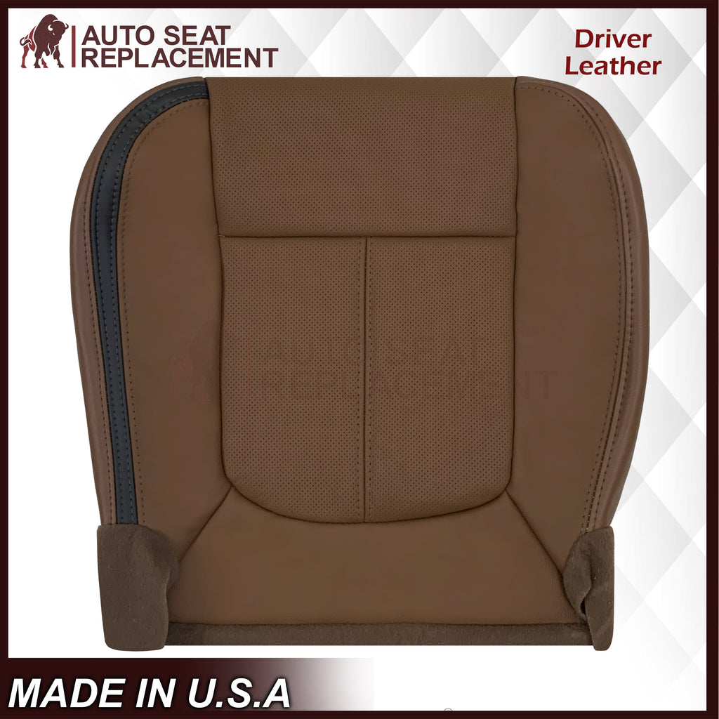 2013-2016 Ford F-250 F-350 F-450 F-550 Platinum Edition Replacement Seat Cover In Pecan Brown: Choose From Variants