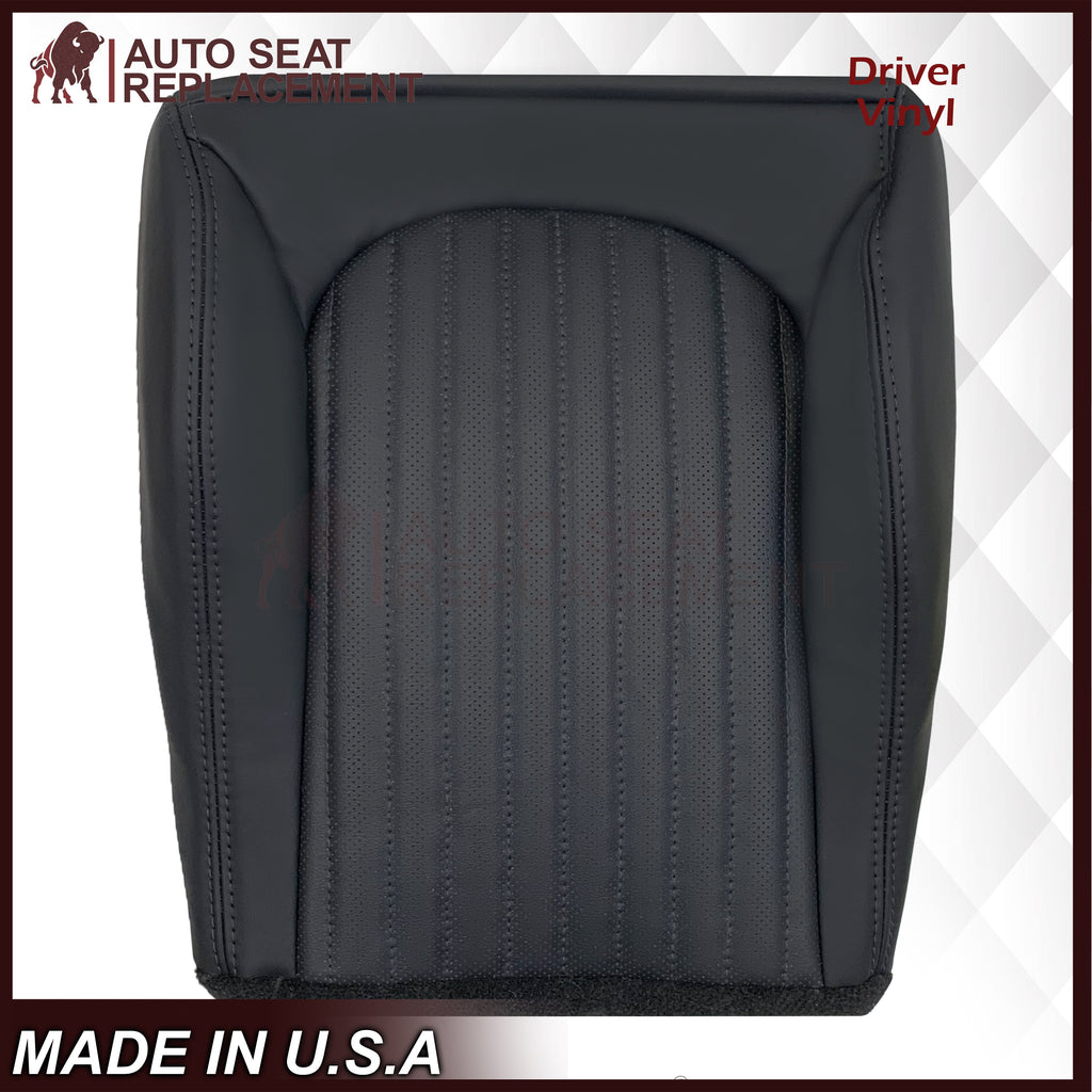 1999-2004 Ford Mustang V6/GT 2001 Bullitt Replacement Seat Covers In Ebony Black